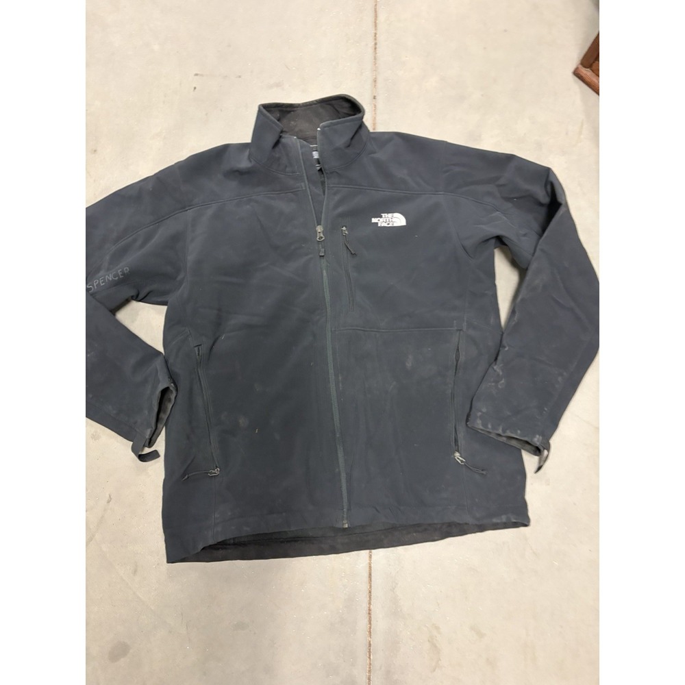The North Face Mens Apex Bionic Softshell Jacket Black Large READ SPENCER